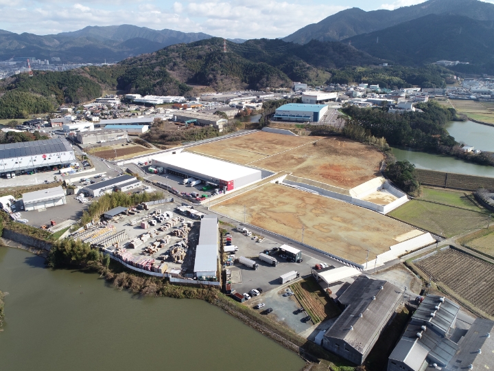 物流団地開発（福岡県糟屋郡）